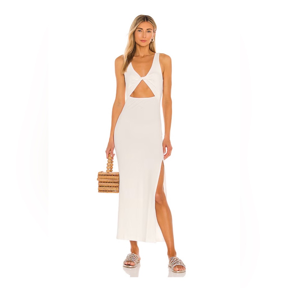 L*Space White Nico Dress